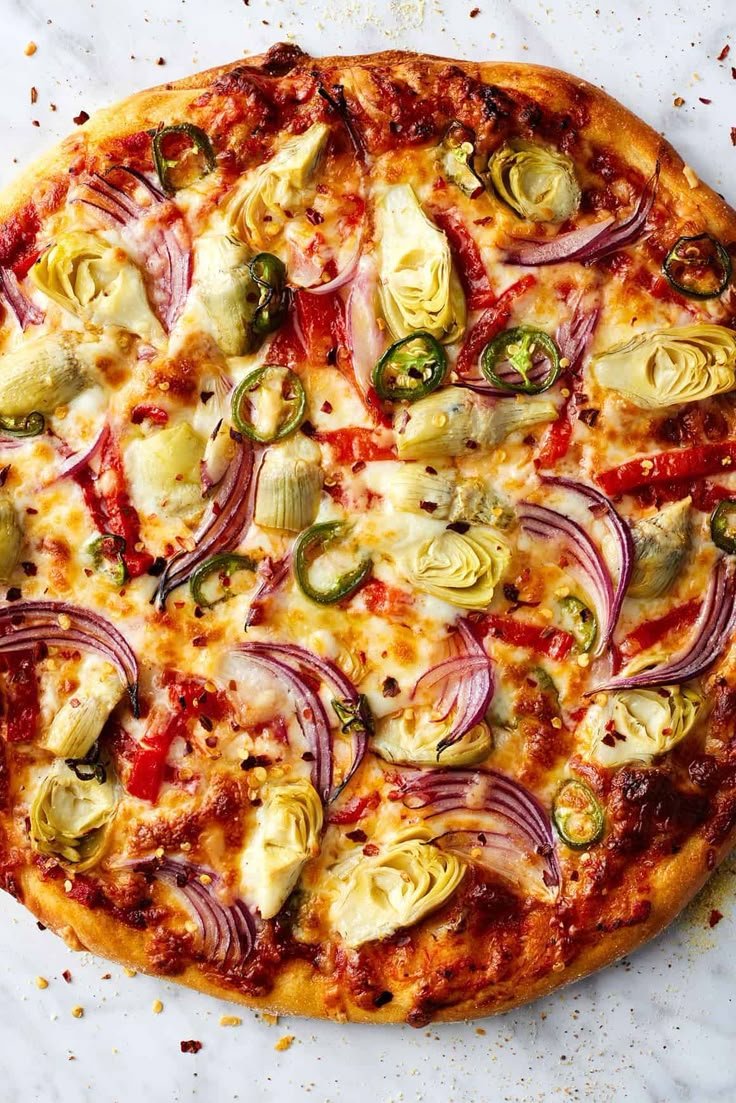 Vegetable Pizza