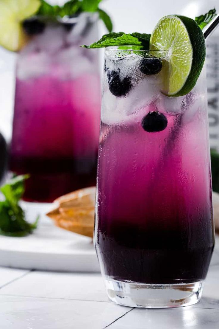 Blue Berry Mojito