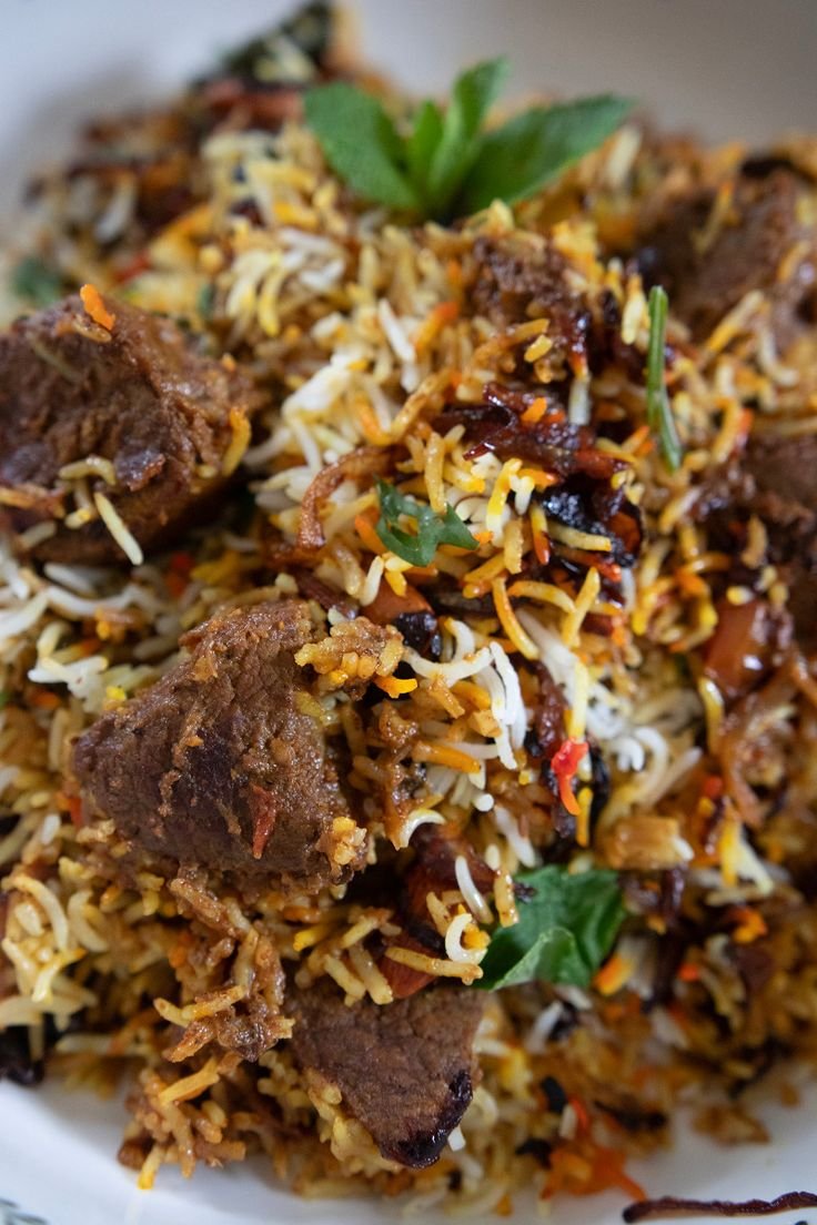 Goat or Beef Biryani